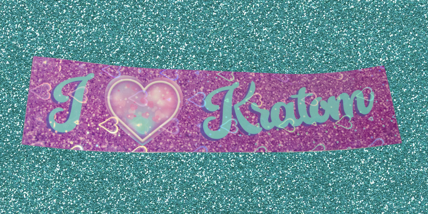 I Love Kratom purple