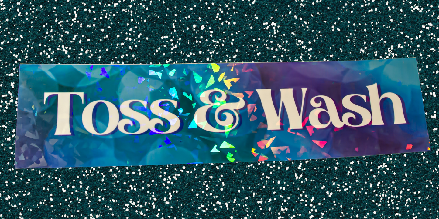 Toss & Wash Blue If you know, you know.