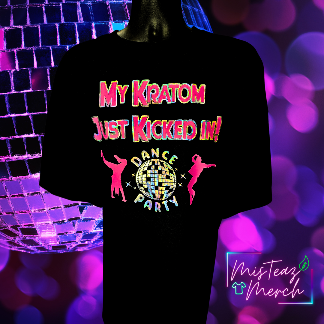 My Kratom just kicked in (dance & discoball)