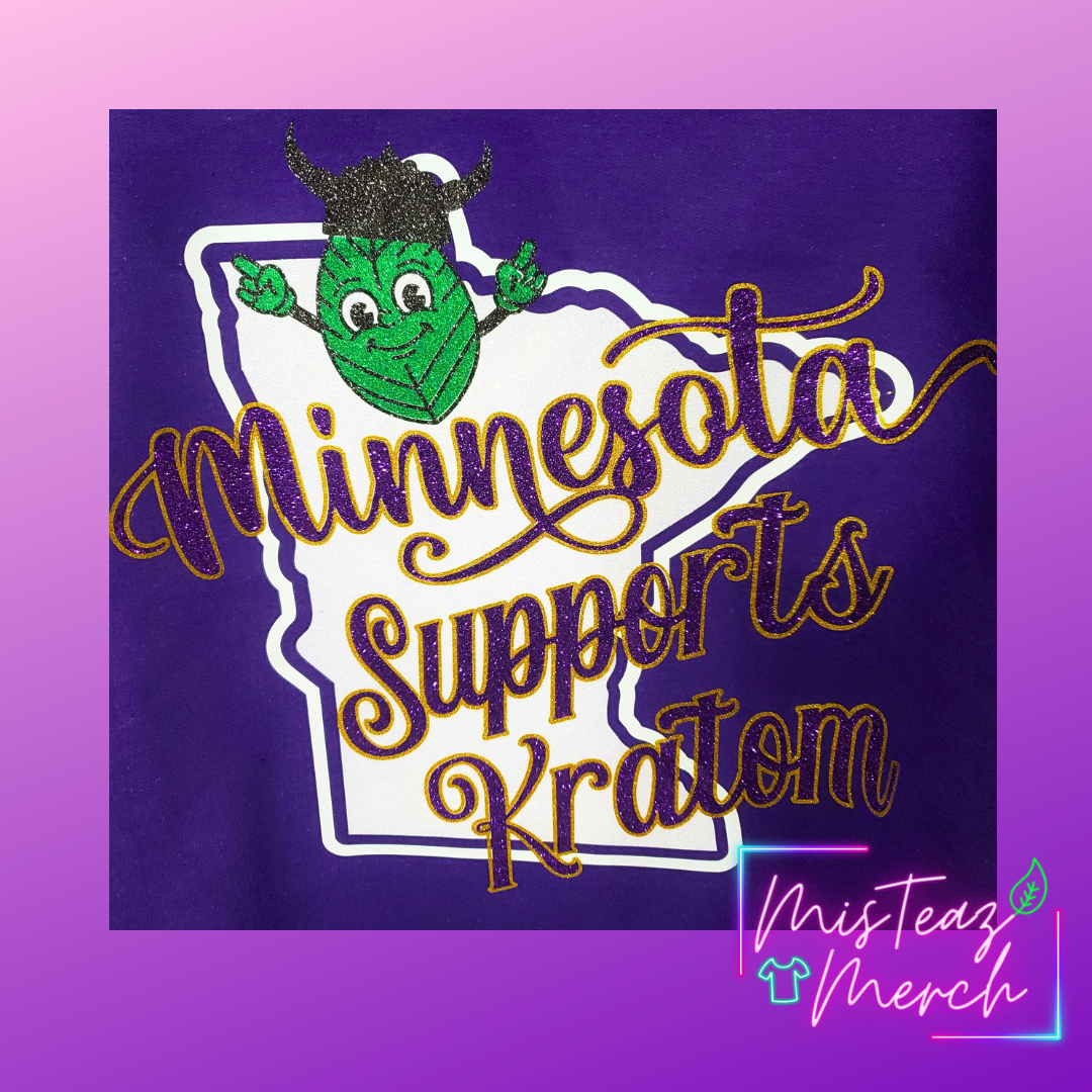 Keep Kratom Legal Minnesota State Hoodie