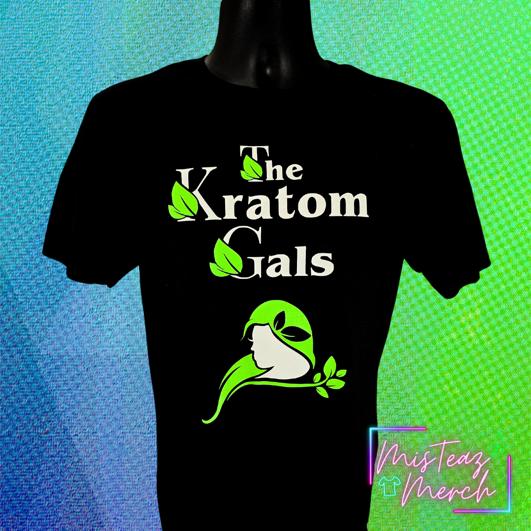 The Kratom Gals Matte Vinyl Tshirt
