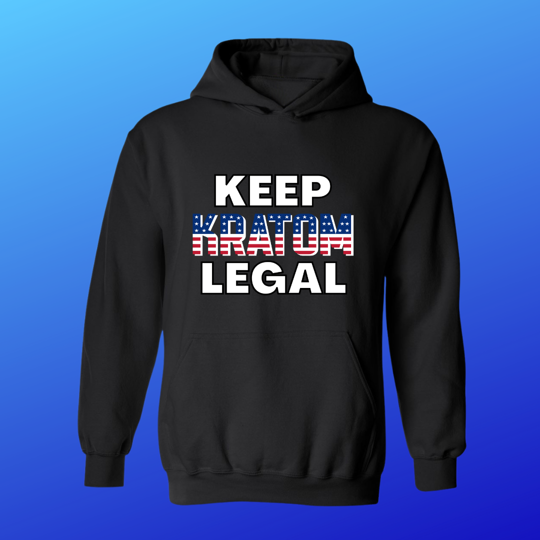 Keep Kratom Legal Hoodie
