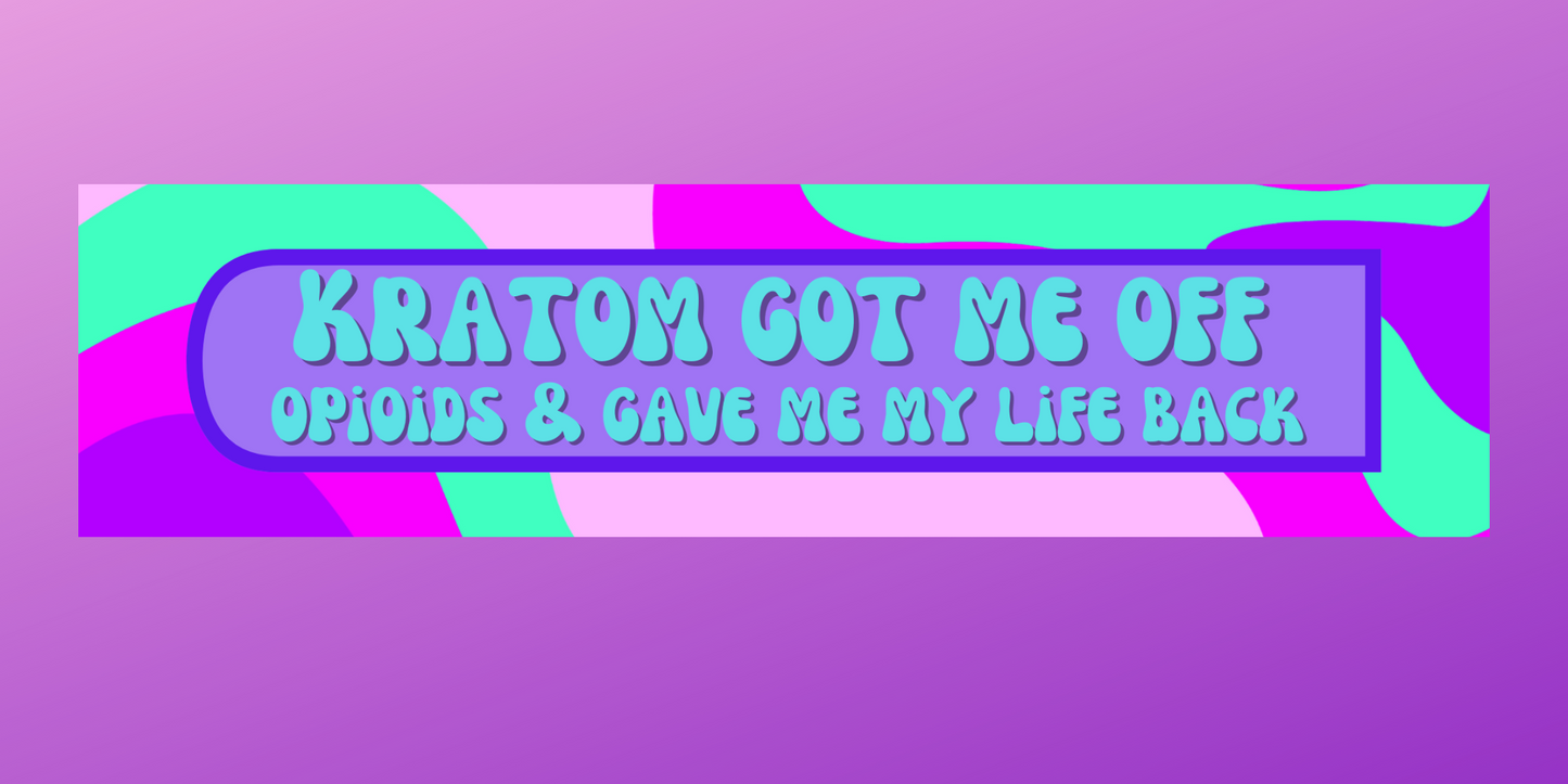 Kratom Got Me Off Opioids