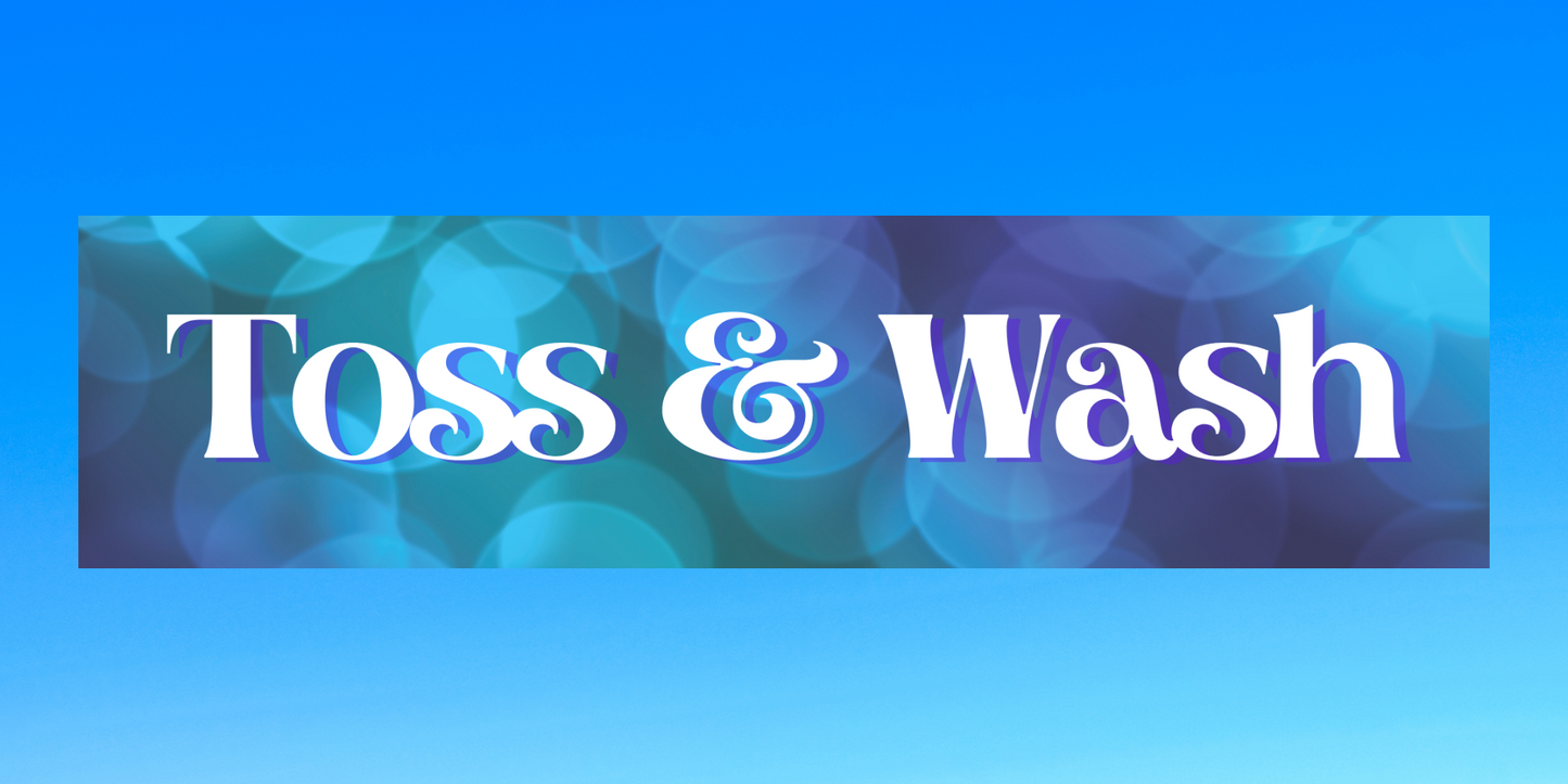 Toss & Wash Blue