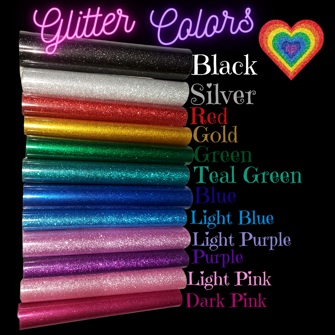 Purple & Teal Green Glitter HTV T-shirt Kratom Gave Me My Mom Back