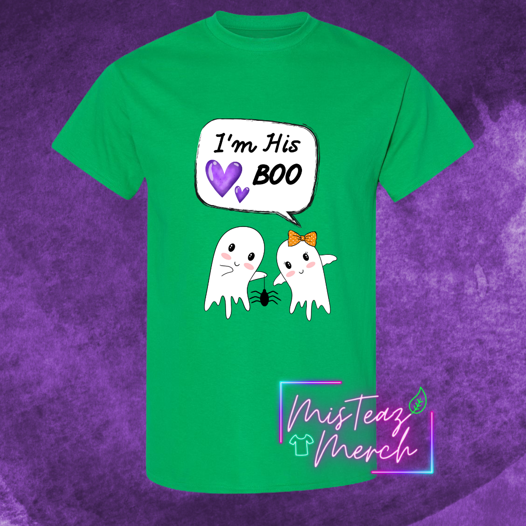 I'm His BOO couples T-shirt