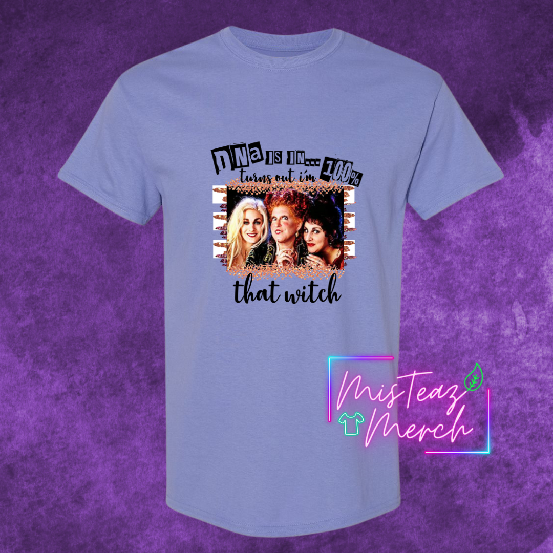 DNA is in... 100% turns out I'm that Witch