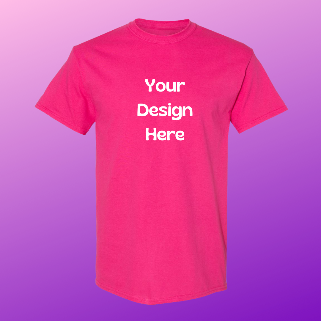 Blank pink t sales shirt