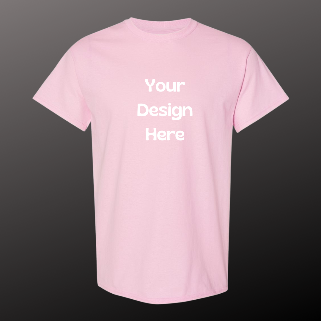 Light Pink Pink Blank T-shirt