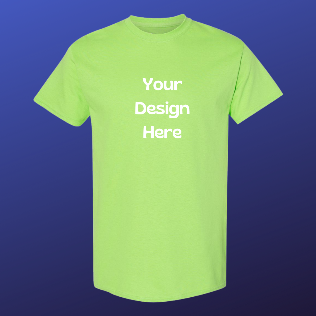 Lime Green Blank T-shirt
