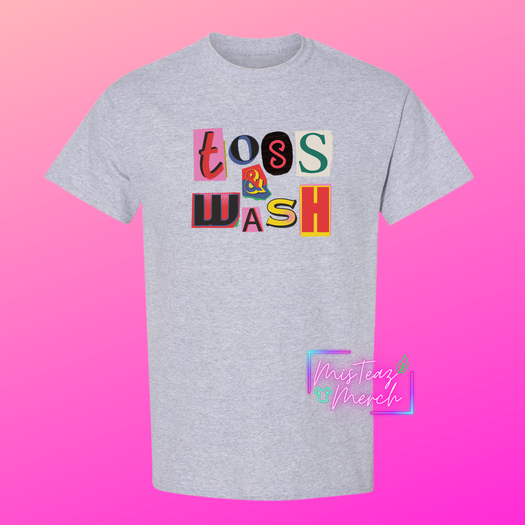 Toss & Wash Colorful