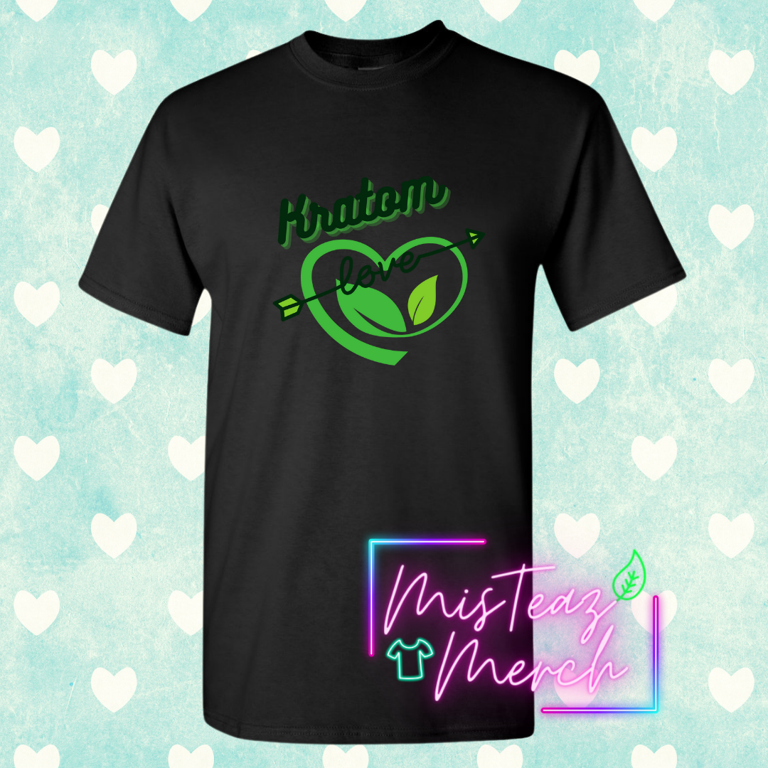 Valentine's Adult T-shirt -Kratom Love