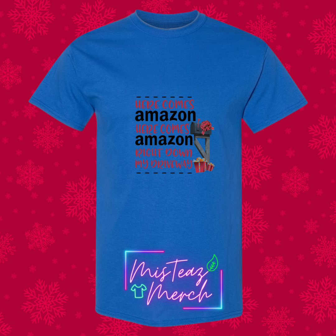 Here comes Amazon Here comes Amazon right down my driveway