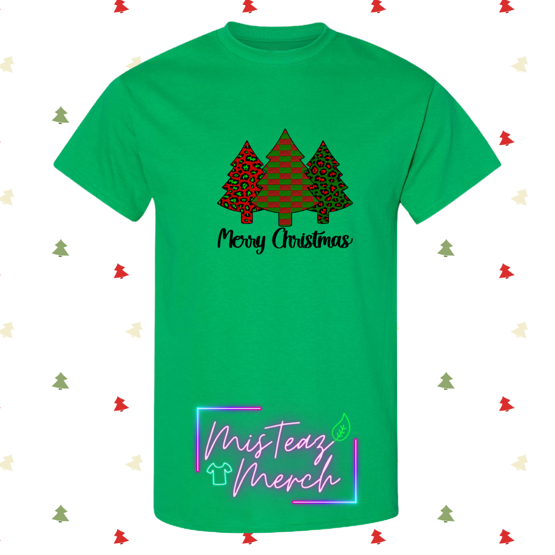 Merry christmas trees