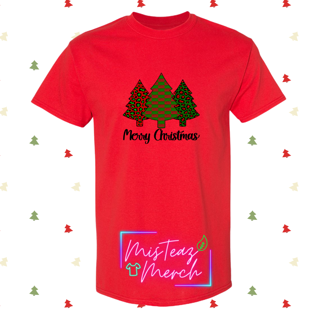Merry christmas trees