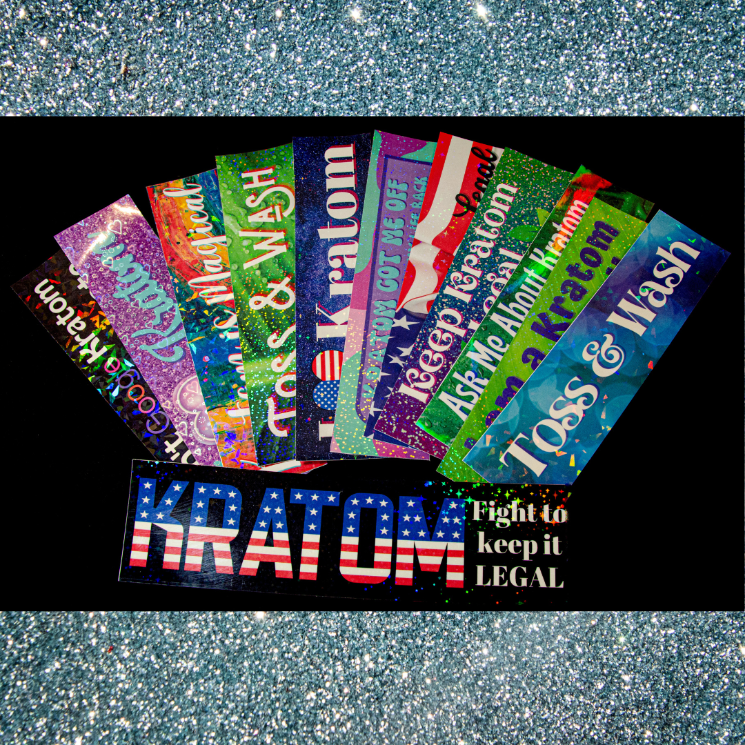 The Kratom Gals Stickers