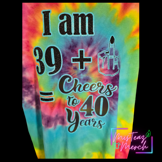 39 + 1 = Cheers to 40 years