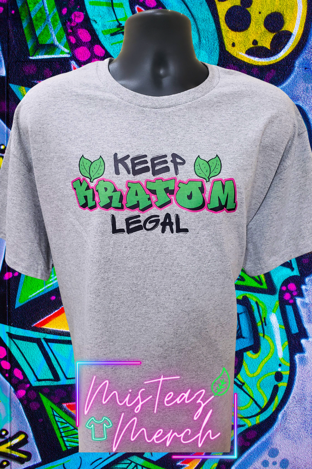 Keep Kratom Legal Graffiti  Hoodie