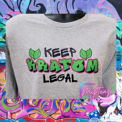 Keep Kratom Legal Graffiti FP