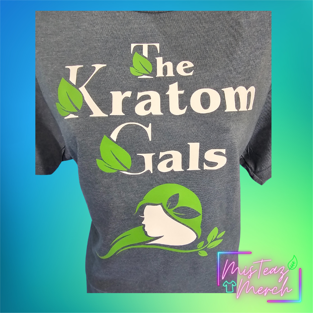 The Kratom Gals Matte Vinyl Tshirt