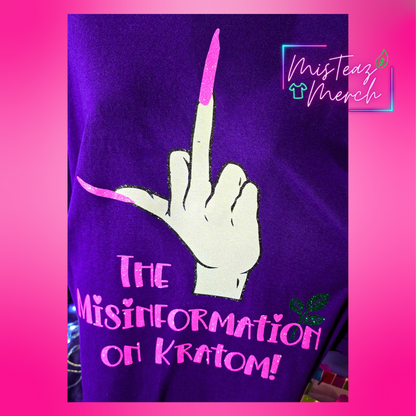 Middle Finger "The Misinformation on Kratom"