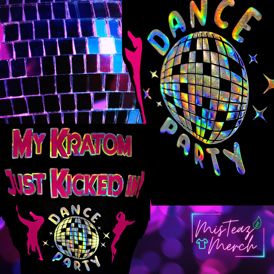My Kratom just kicked in (dance & discoball)