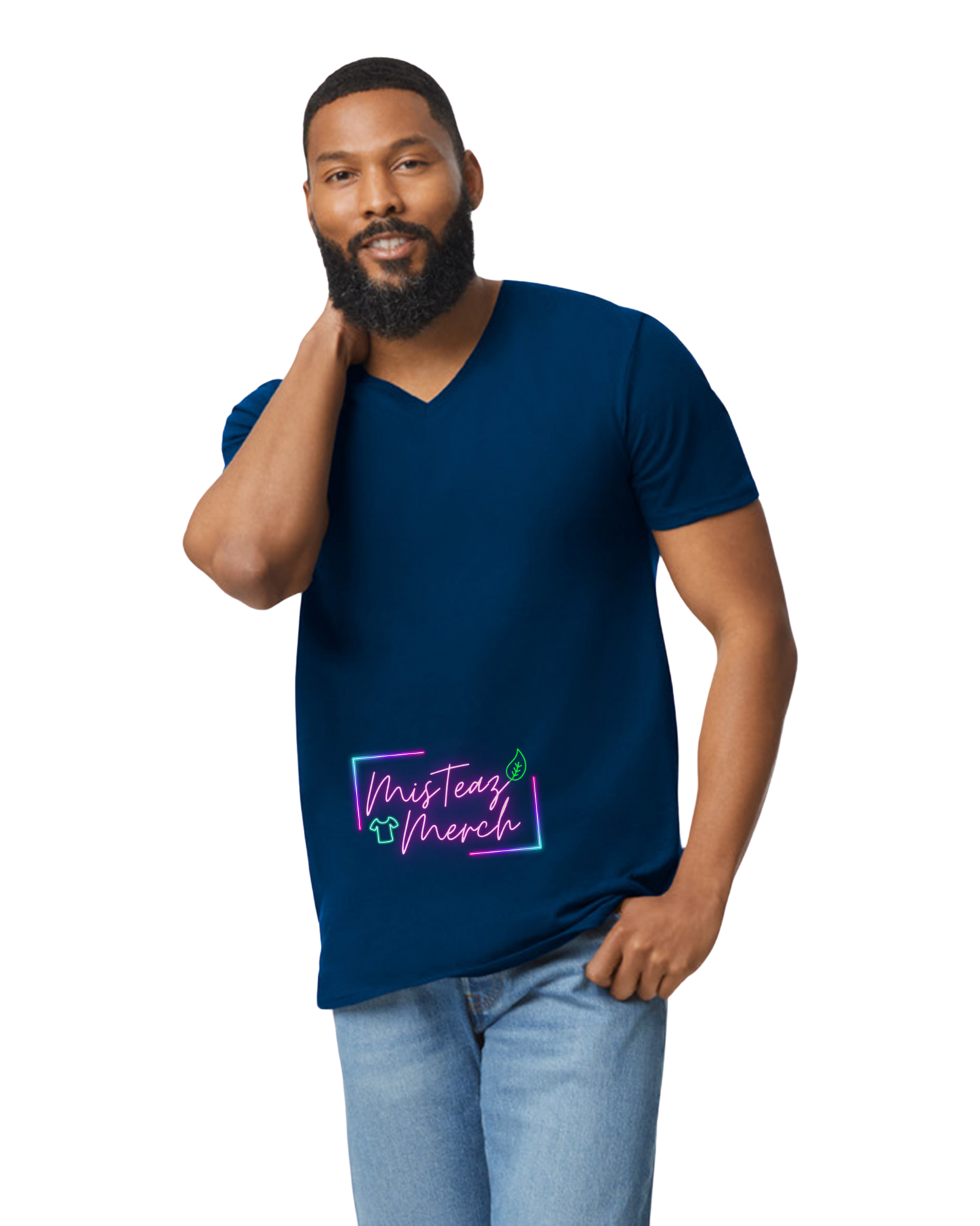 V-neck T-shirt