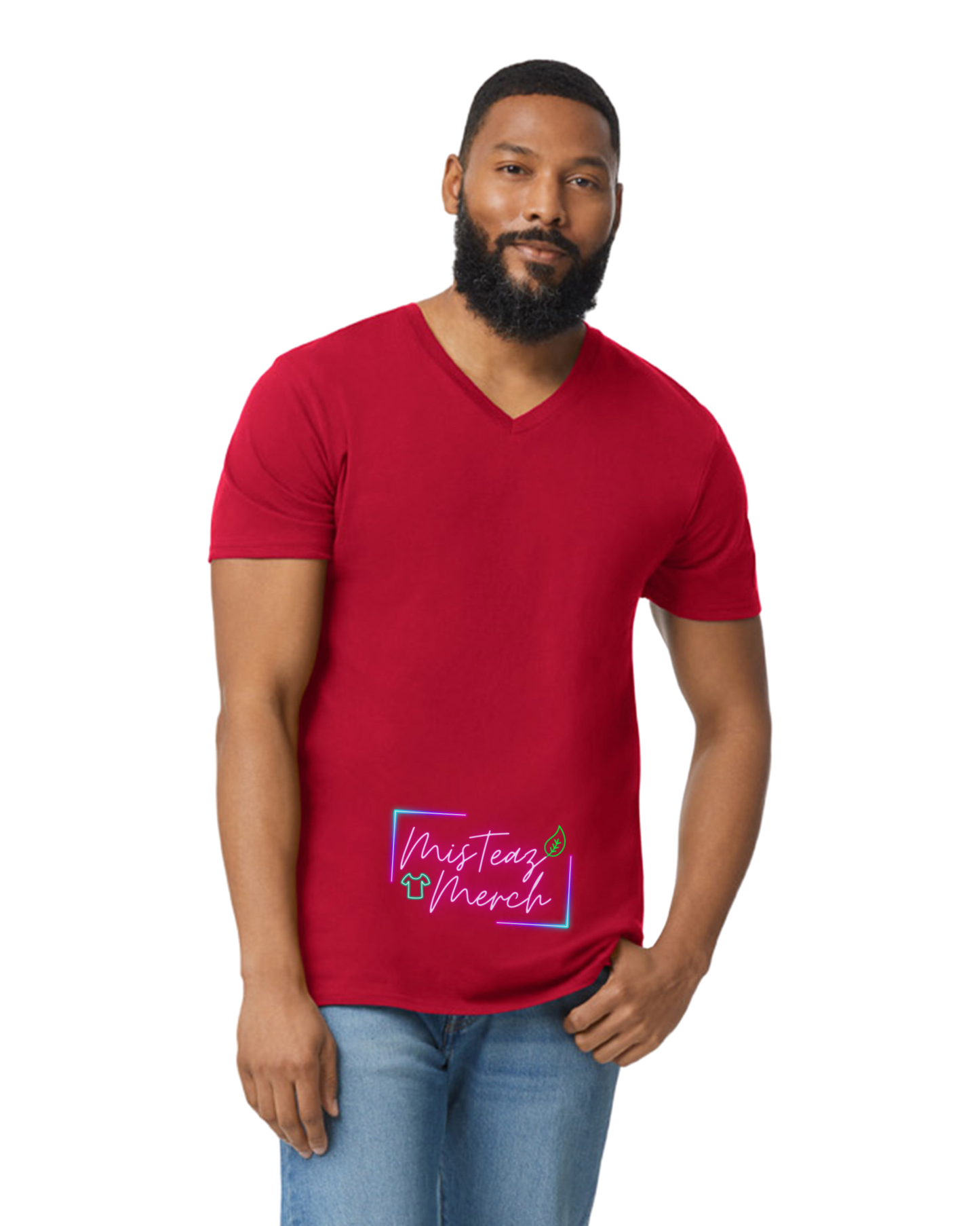 V-neck T-shirt