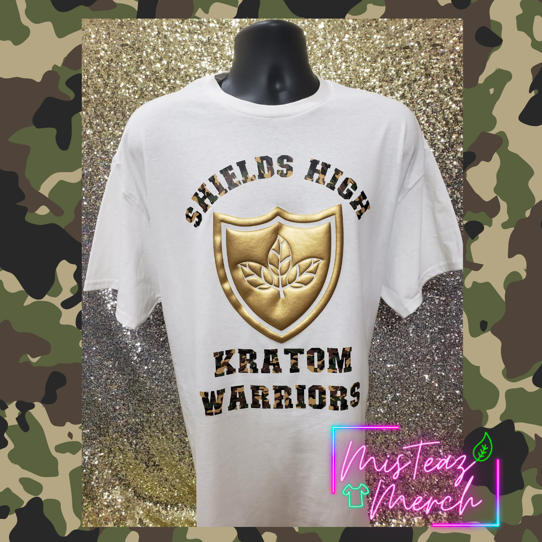 Shields High Kratom Warriors Puff Vinyl T-shirt