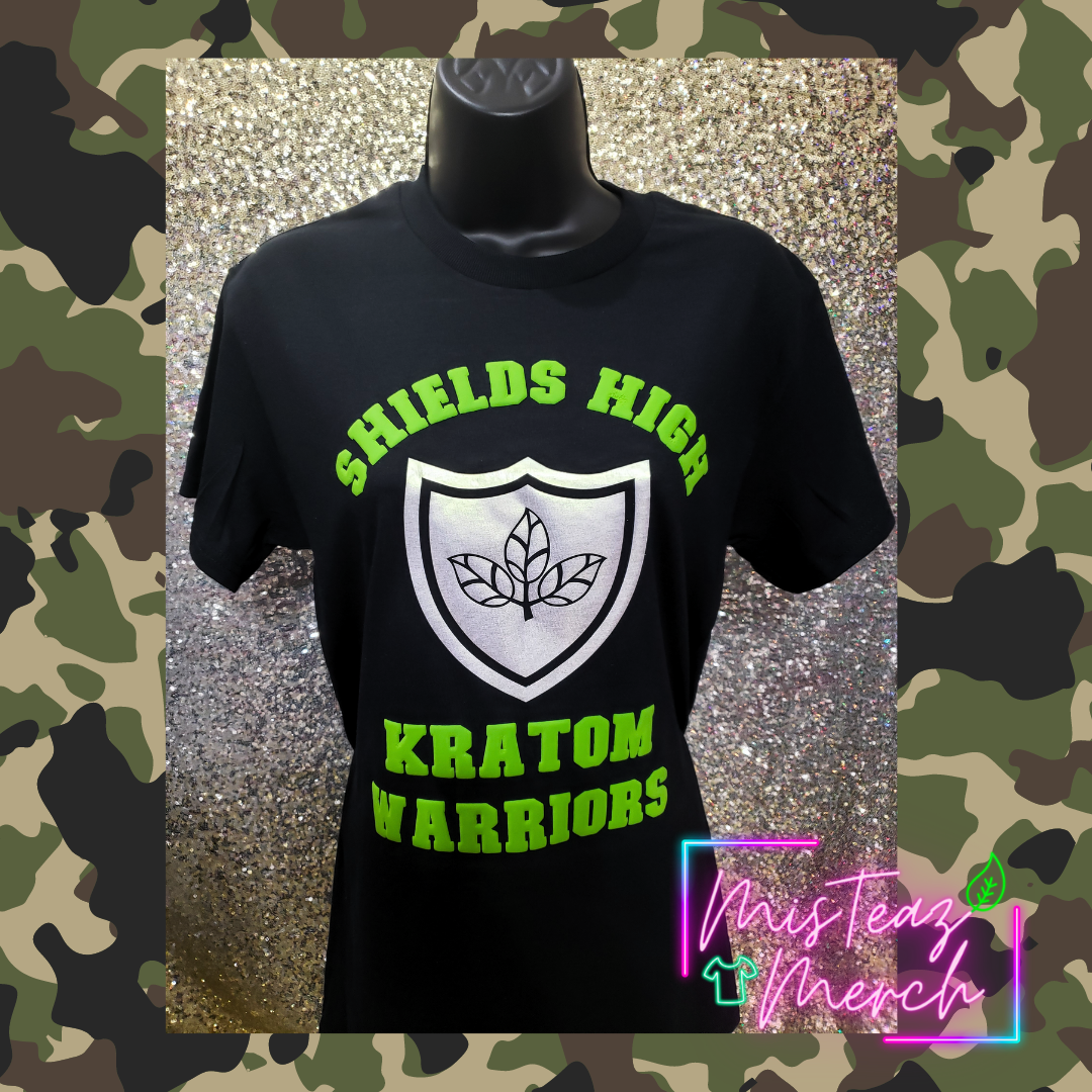 Shields High Kratom Warriors Puff Vinyl T-shirt