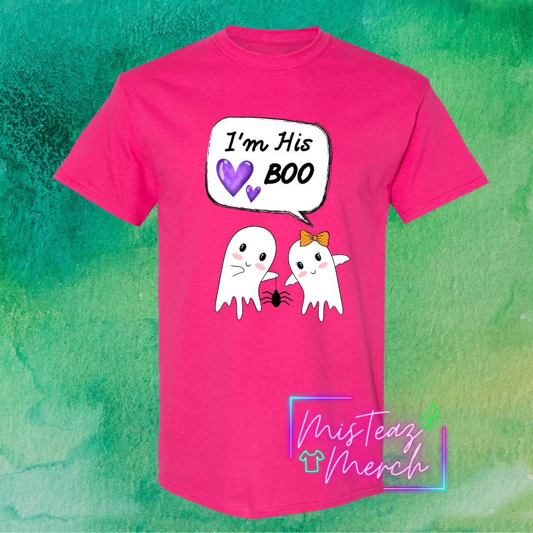 I'm His BOO couples T-shirt