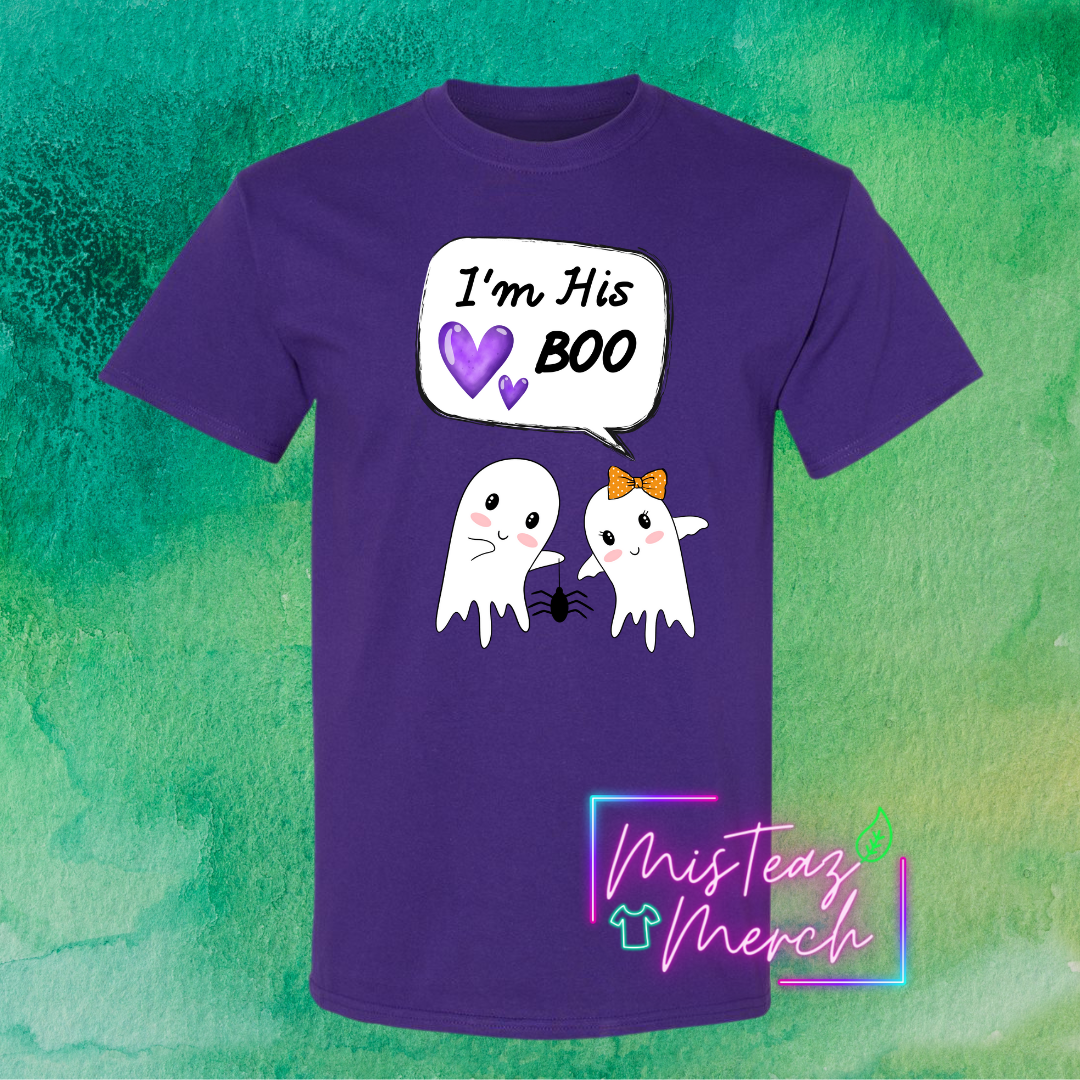 I'm His BOO couples T-shirt