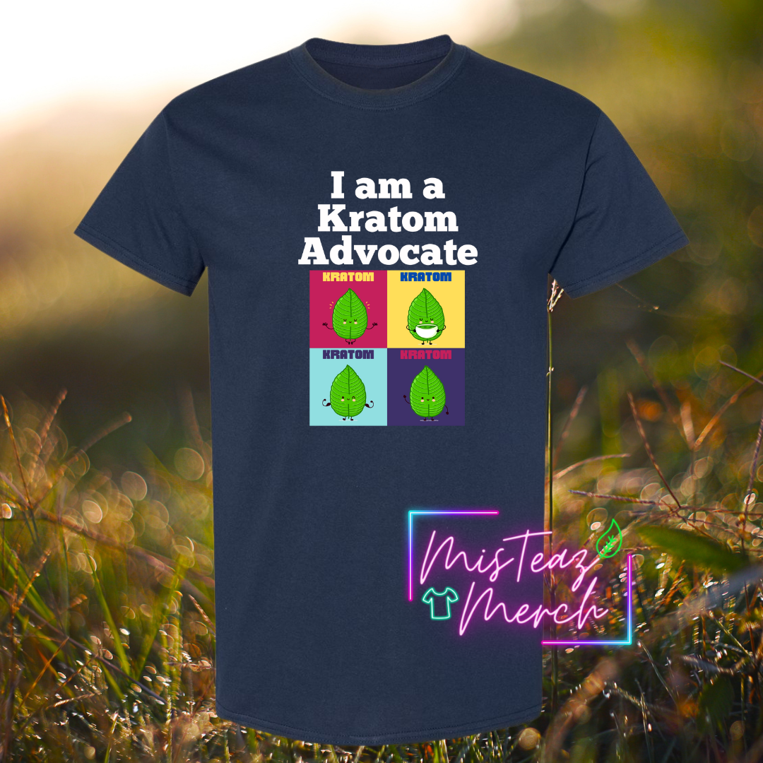 I Am A Kratom Advocate four leaves