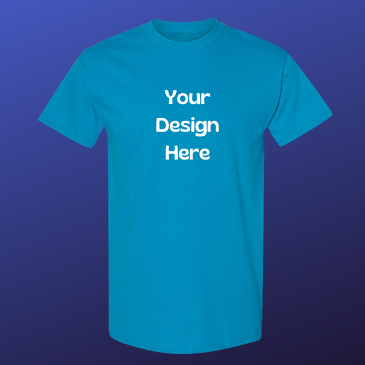 Sapphire Blue Blank T-shirt