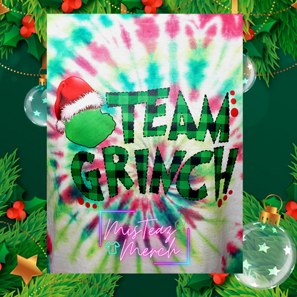 Tie Dye Team Grinch T-shirt