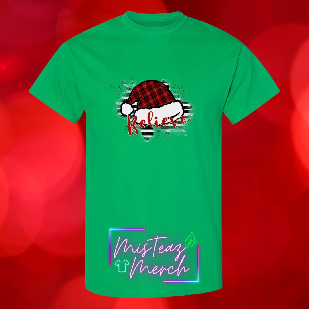 Believe Santa hat