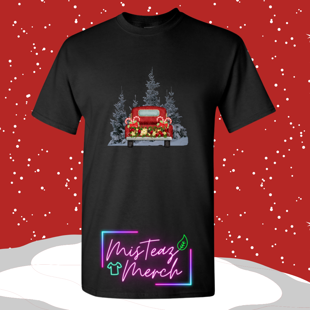 Christmas Truck & snow