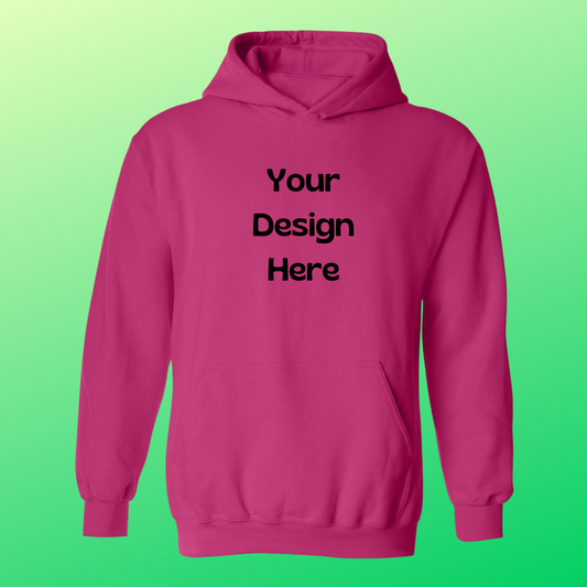 Heliconia Pink Hoodie