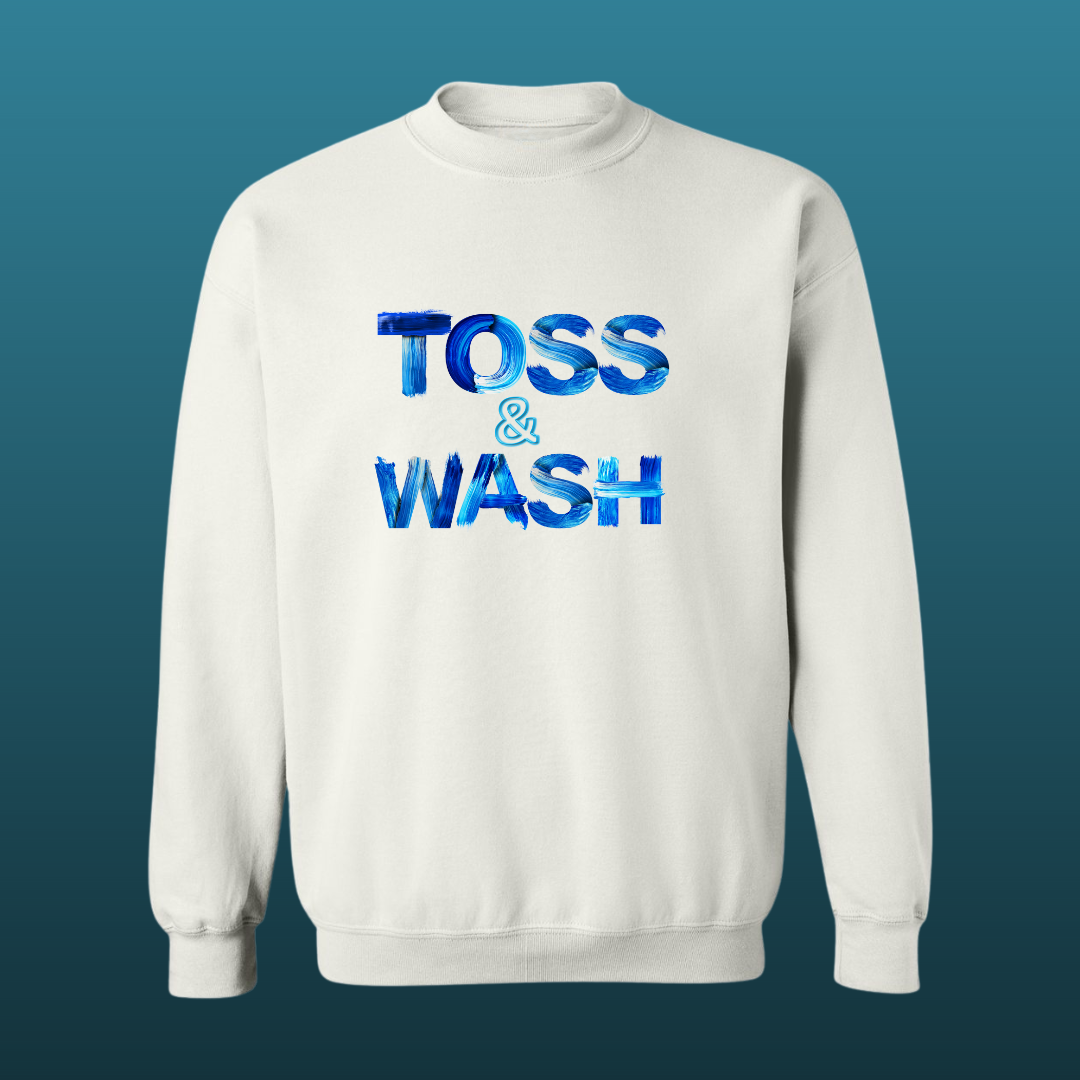 Toss & Wash Blue Sweat Shirt